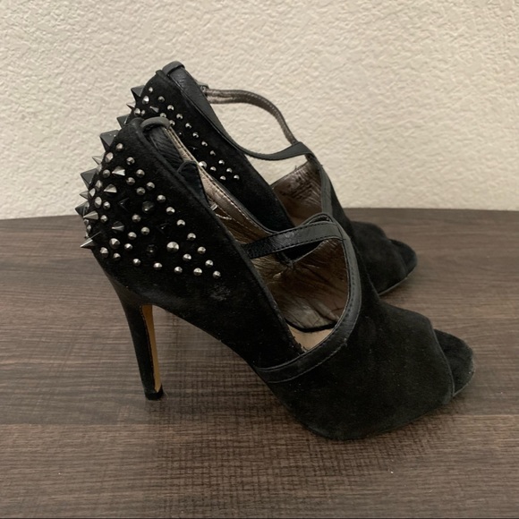 Sam Edelman Adrienne black spiked bootie size 5 - Picture 2 of 8